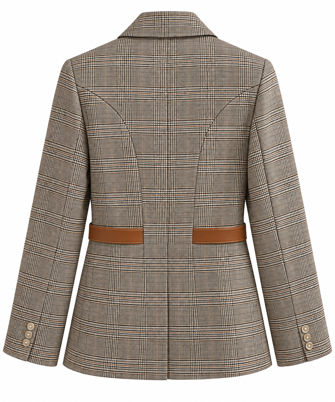 BLAZER GALLES CON CINTURA