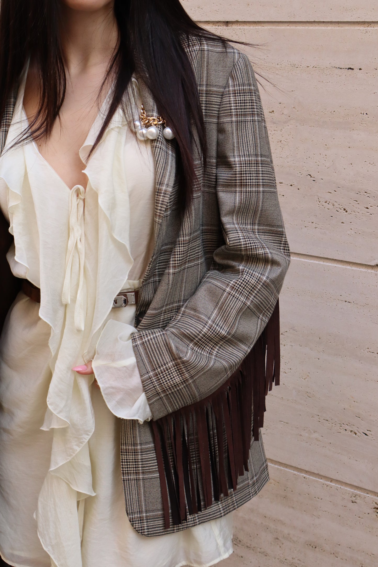 BLAZER FRANGIA CHECK