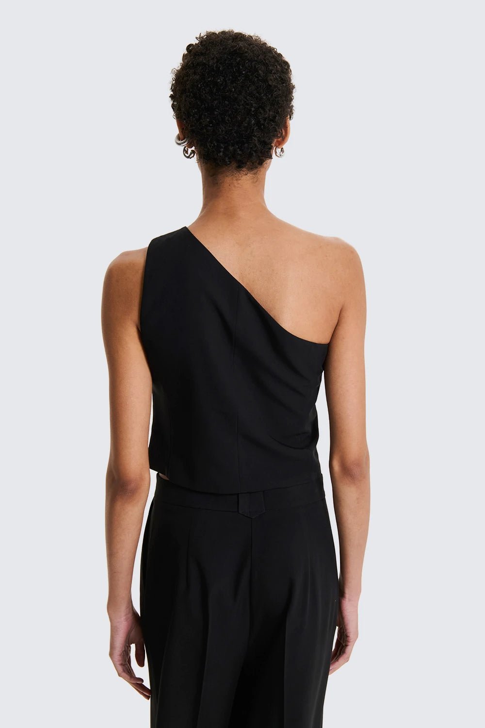 GILET MONOSPALLA NERO
