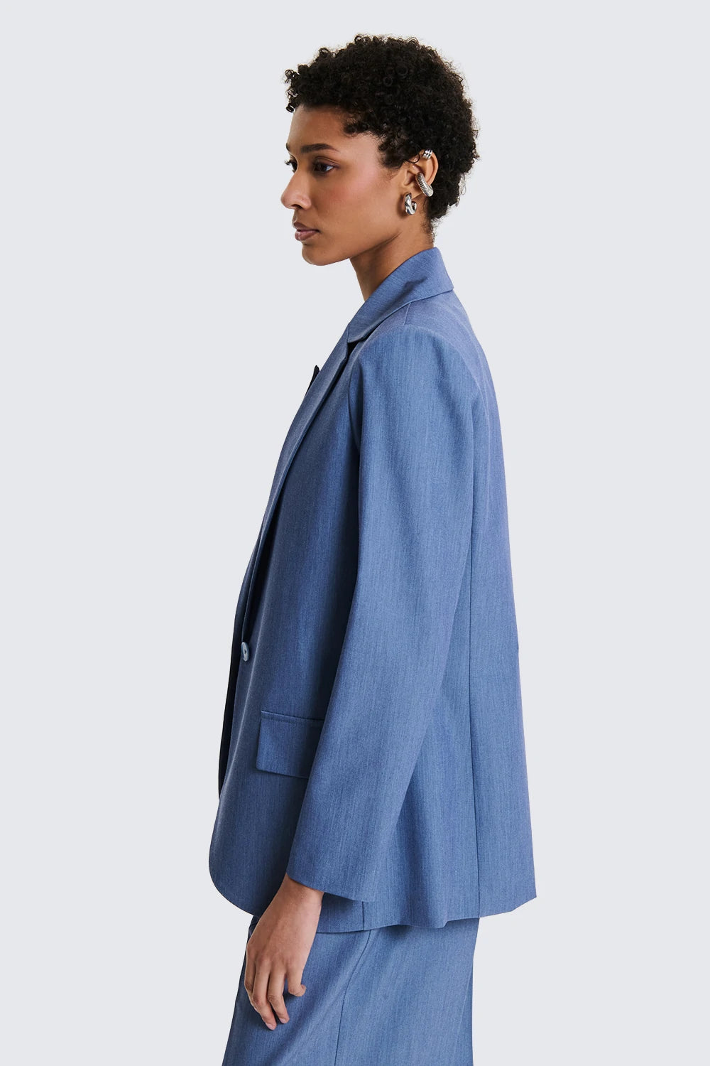 BLAZER MONOPETTO DENIM