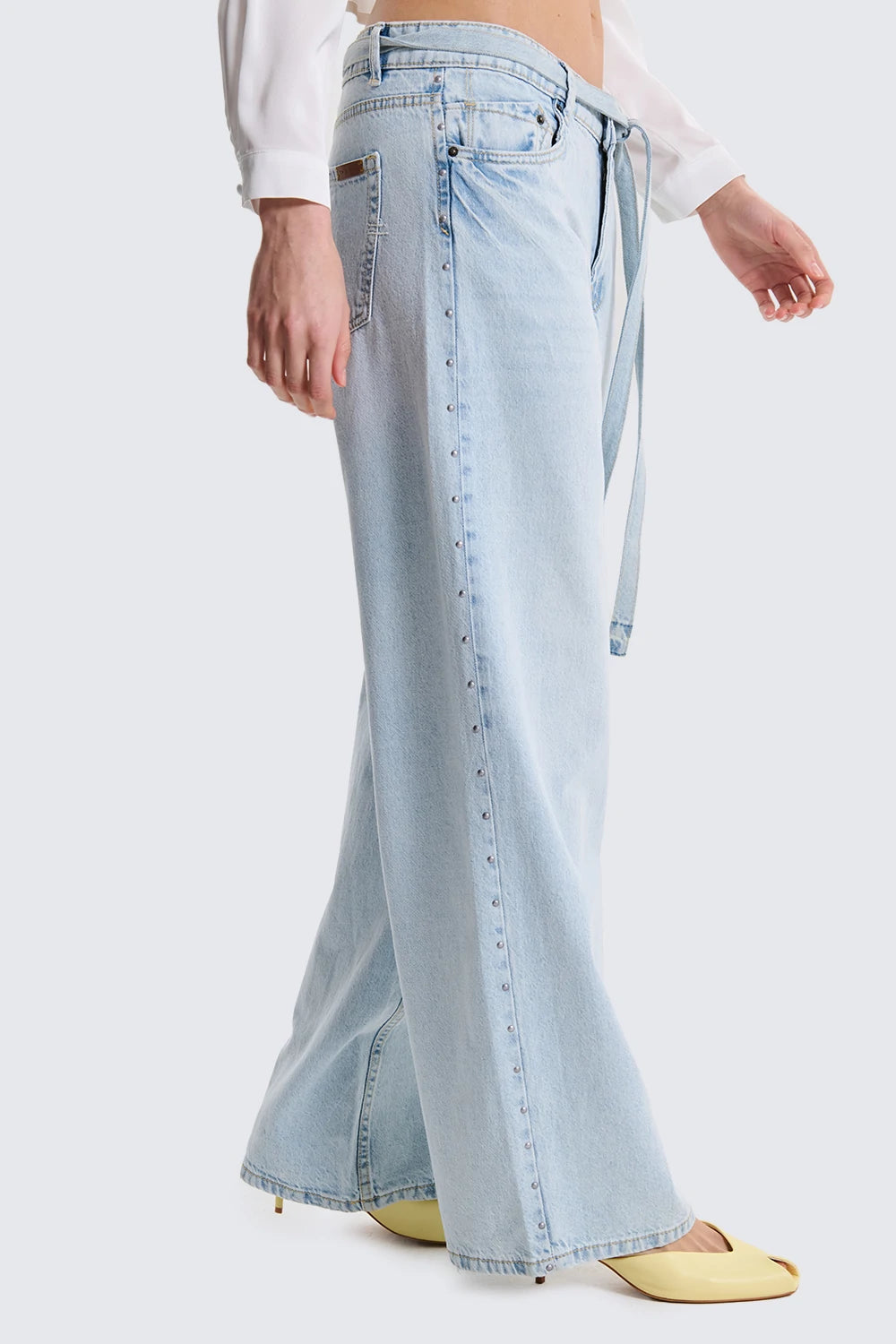 DENIM FULL LENGHT CON BORCHIE BERLINO