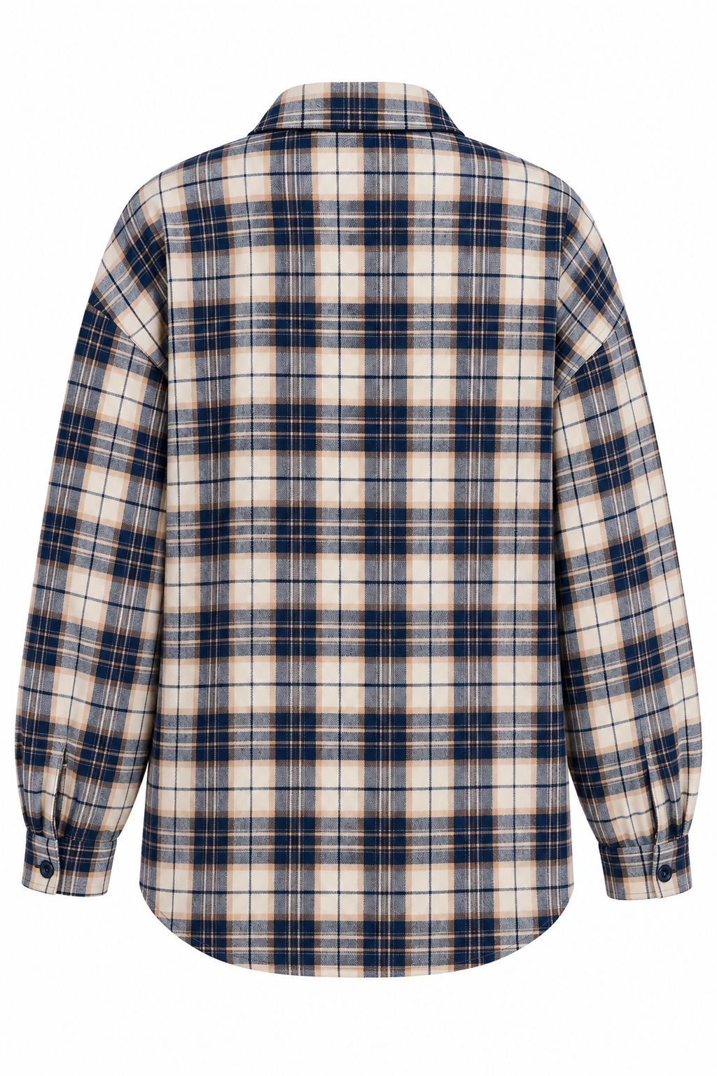 CAMICIA CHECK CON TASCA PAILLETTES