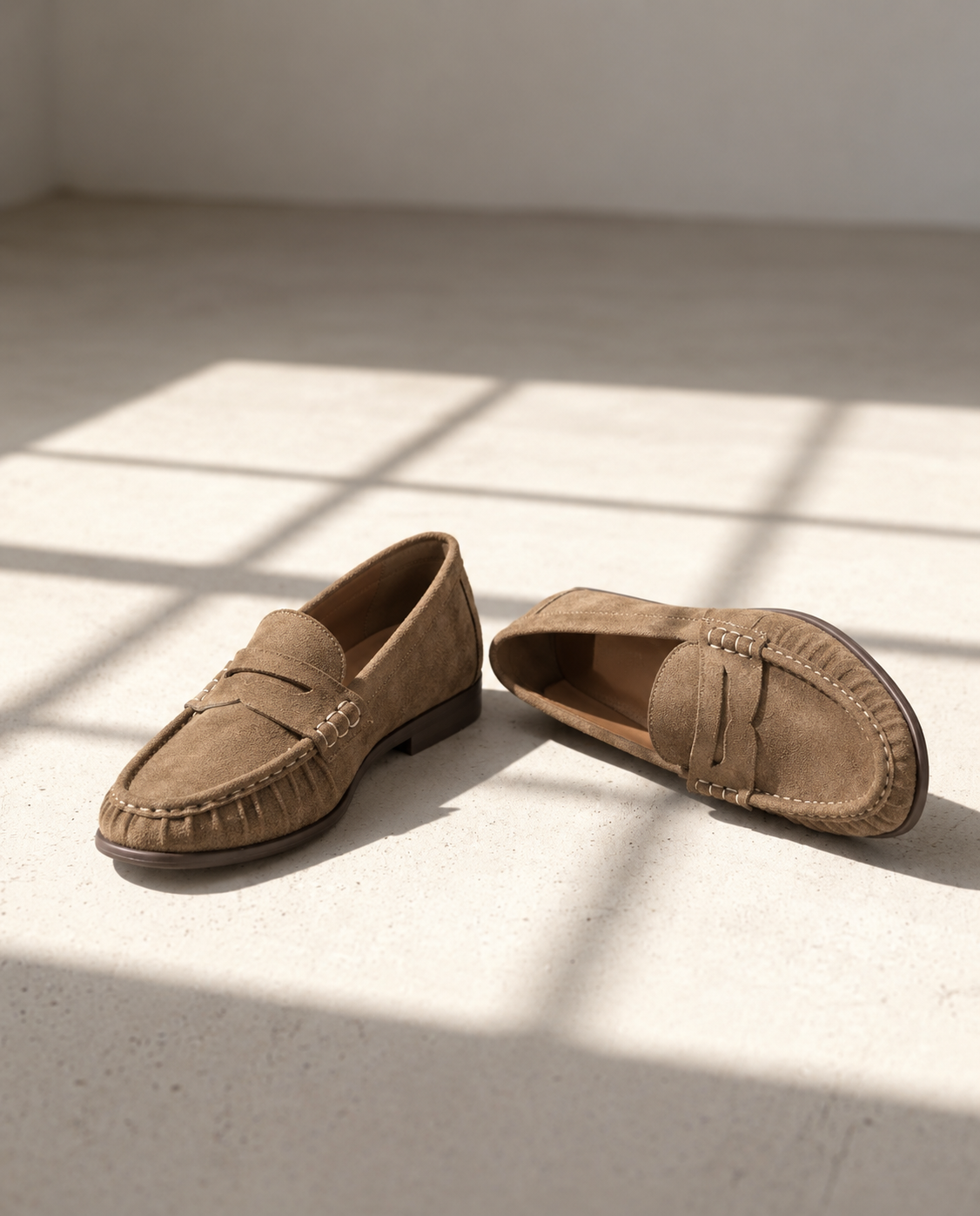 MOCASSINO SCAMOSCIATO
