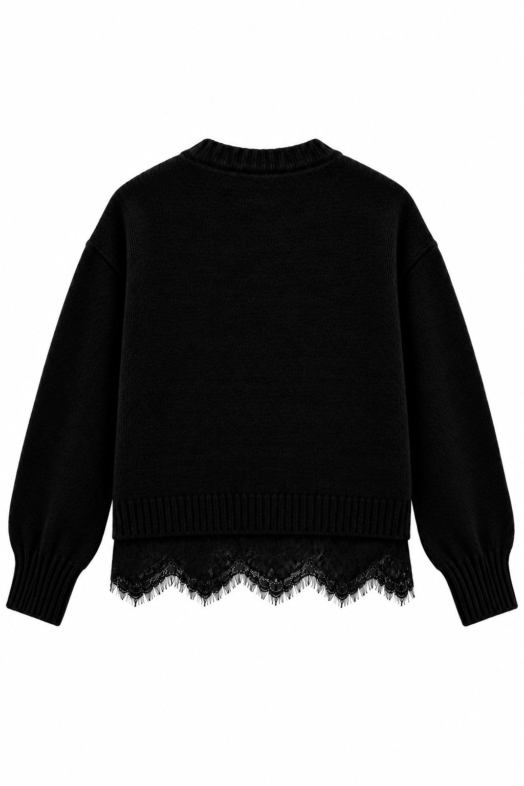 MAGLIONE CON PIZZO