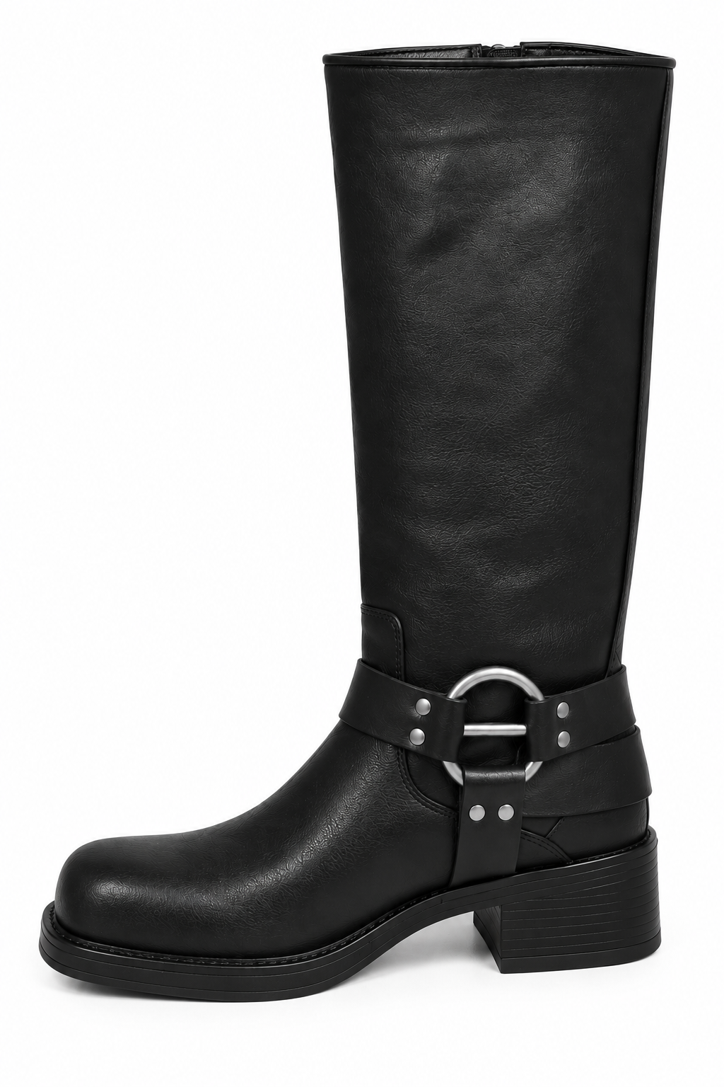 BIKER ECO NERO FIBBIE