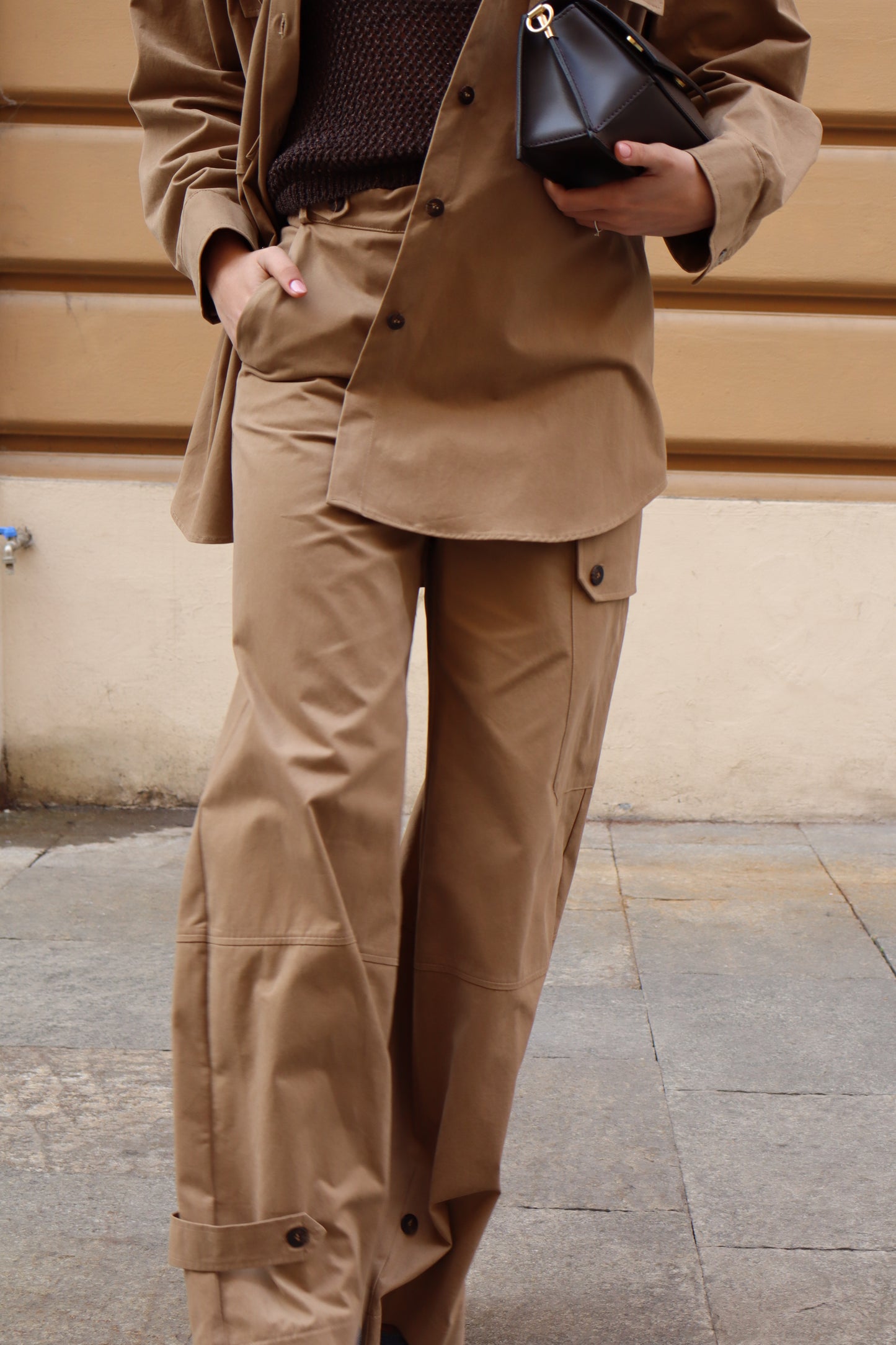 PANTALONE PALAZZO SAFARI