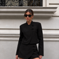 BLAZER CROP CON ALAMARI