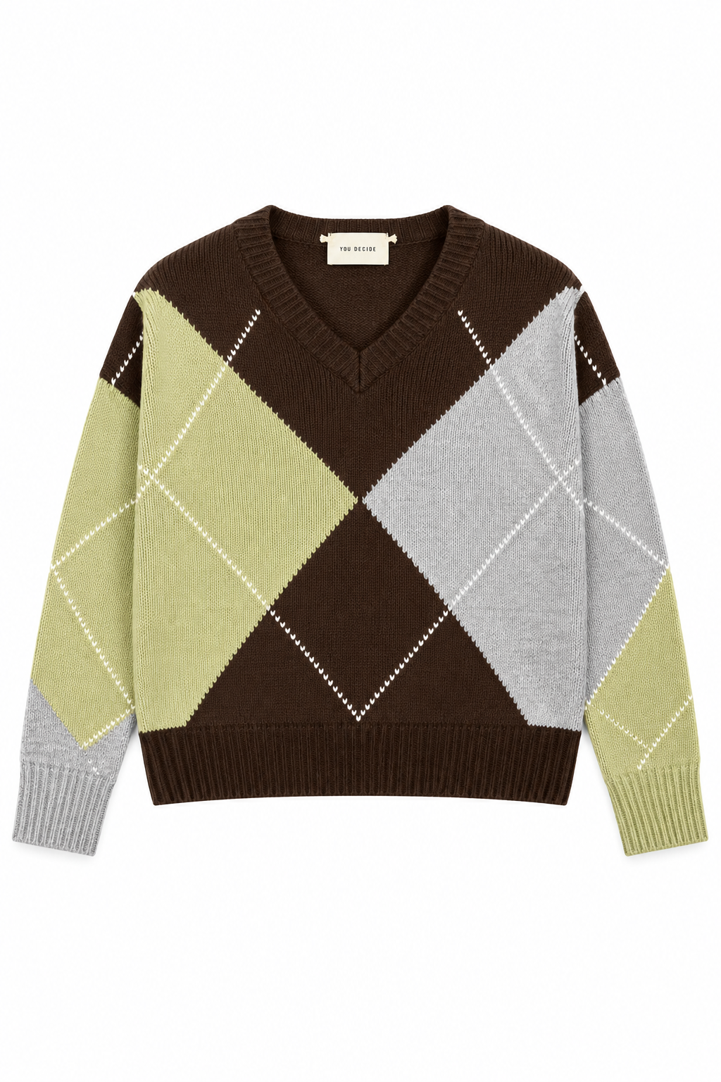MAGLIONE SCOLLO A V