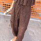 PANTA IN PIZZO CON TASCONI