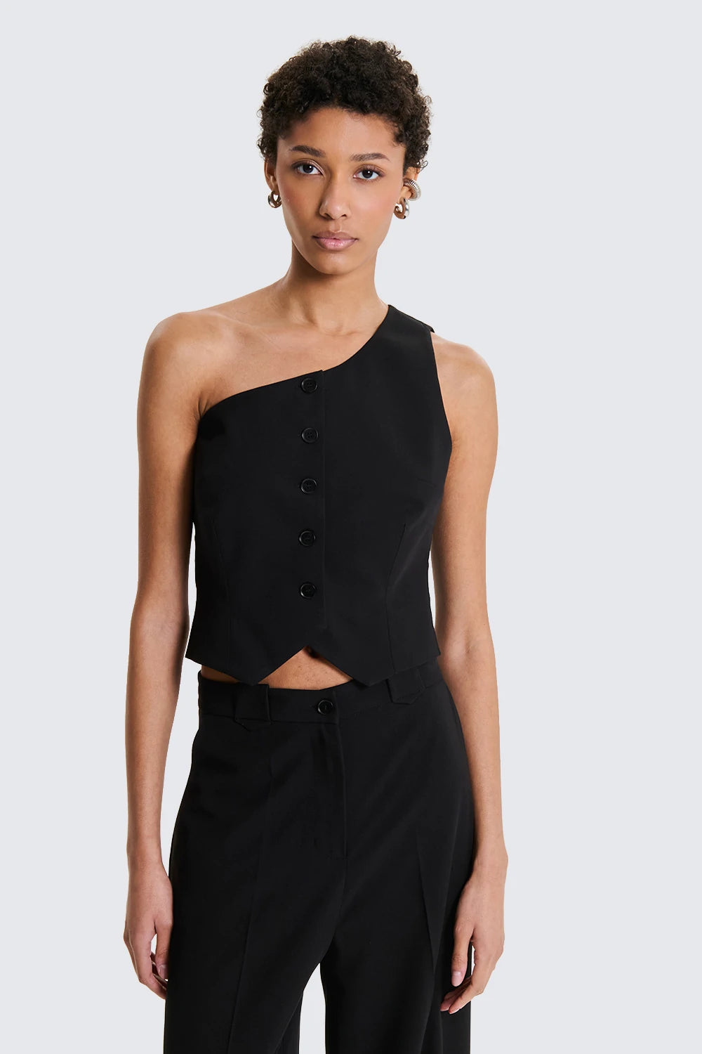 GILET MONOSPALLA NERO