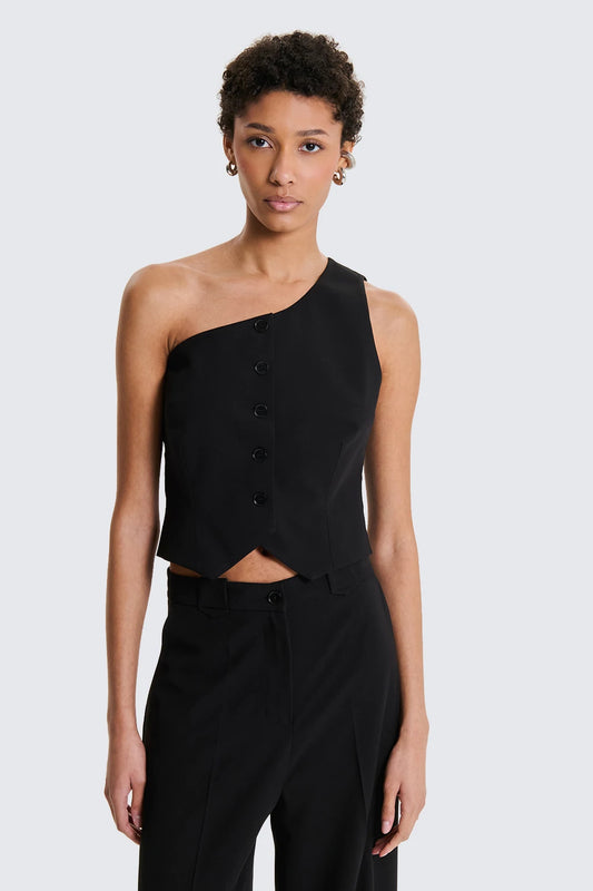 GILET MONOSPALLA NERO