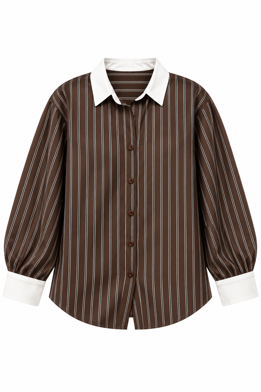 CAMICIA OVER CON PENCE