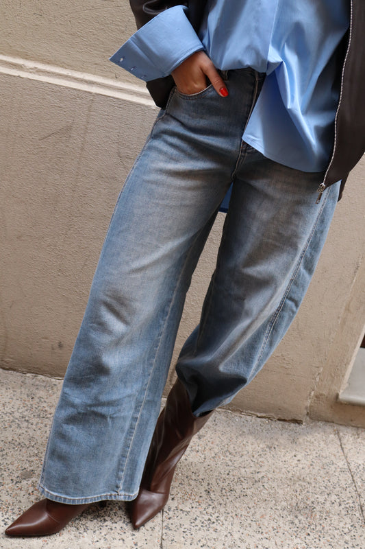DENIM EFFETTO VINTAGE