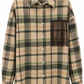 CAMICIA CHECK CON FRANGE