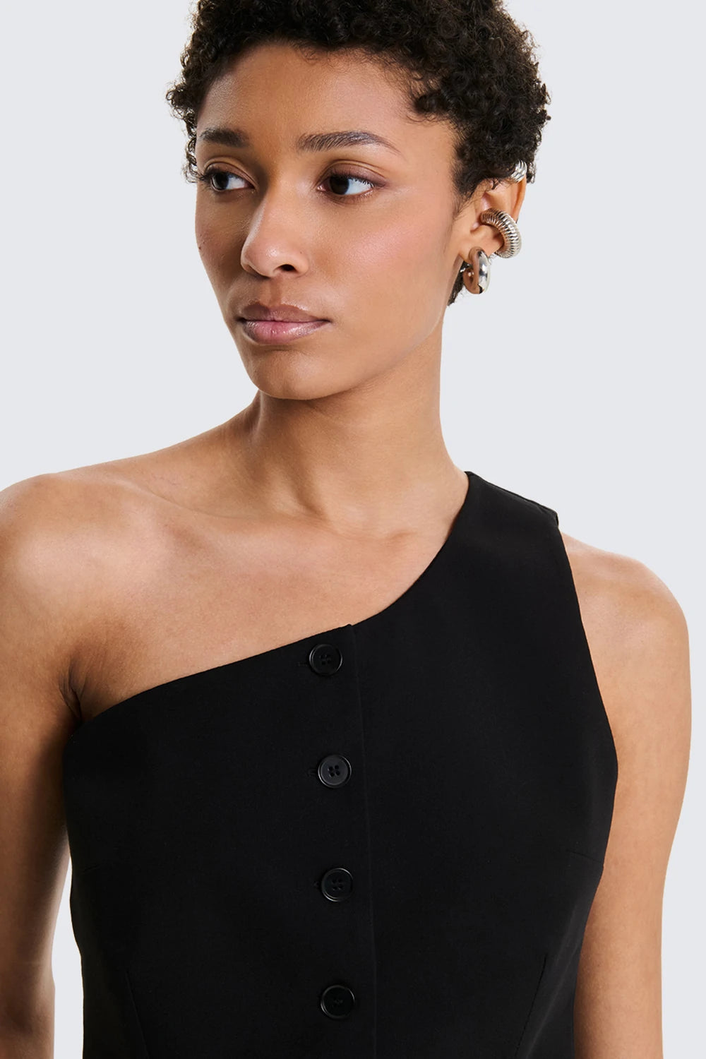 GILET MONOSPALLA NERO