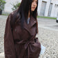 TRENCH CORTO CON STRASS