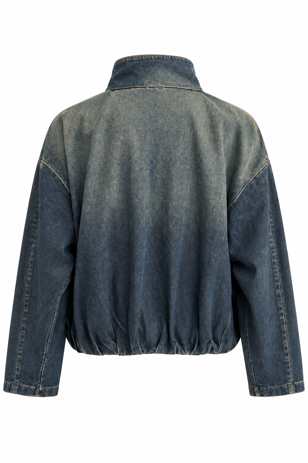 BOMBER DENIM CON BOTTONI