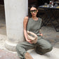 GILET GESSATO VERDE