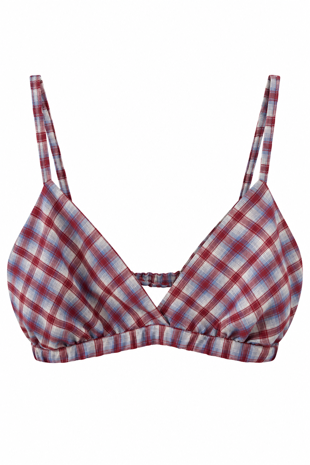 CAMICIA CHECK CON REGGISENO