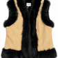GILET CON PELLICCIA