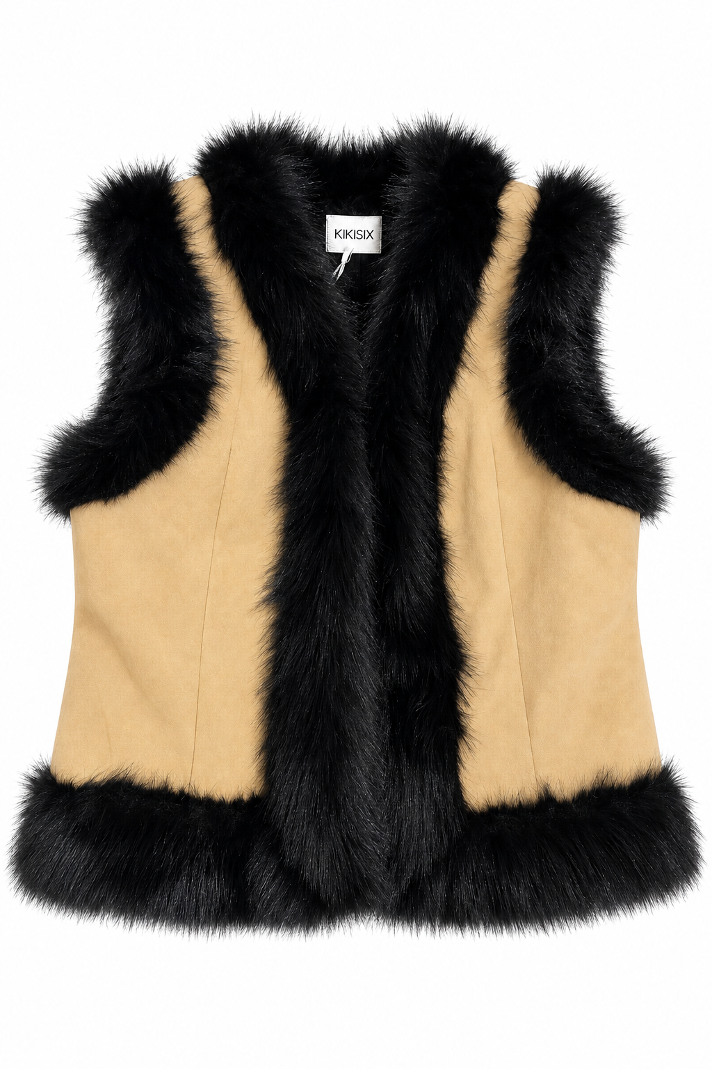 GILET CON PELLICCIA