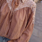 BLUSA INSERTO MACRAMÈ