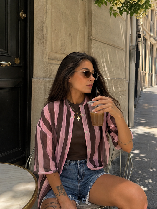 CAMICIA A RIGHE