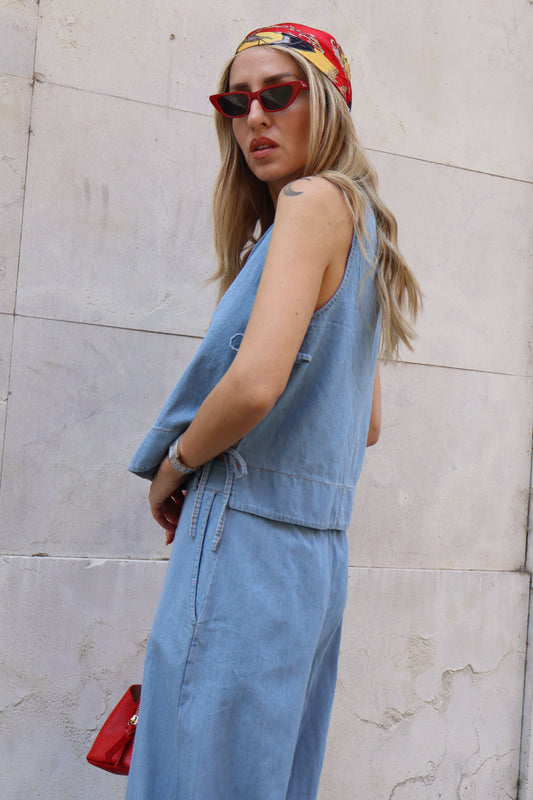 GILET DENIM