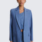 BLAZER MONOPETTO DENIM