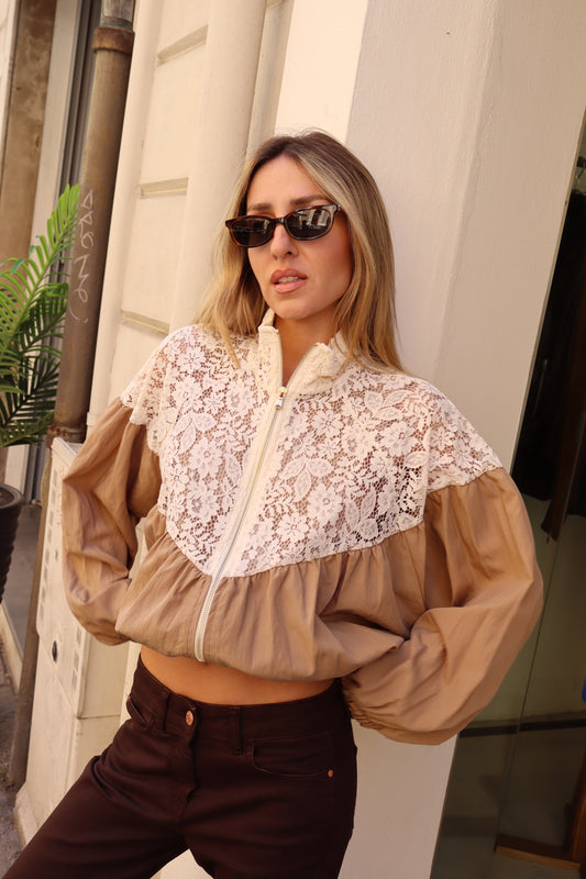 BOMBER CON PIZZO