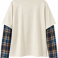 T-SHIRT MANICA CHECK