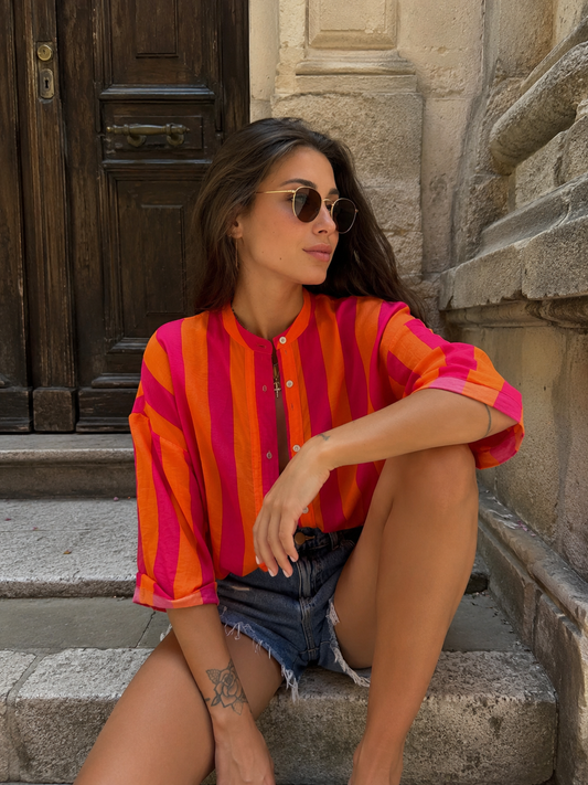 CAMICIA A RIGHE