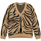 MAGLIONE ZEBRATO COLLO V