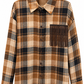 CAMICIA CHECK CON FRANGE