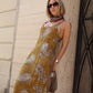 ABITO LUNGO INCROCIO PAISLEY