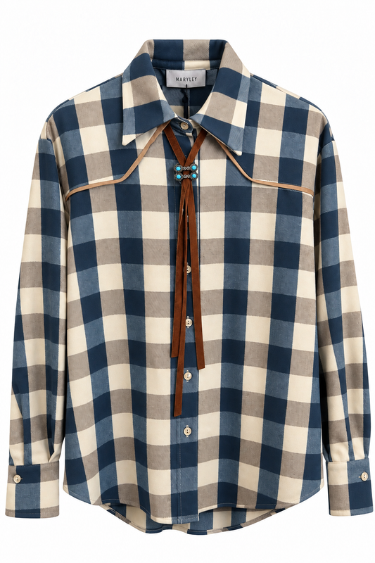 CAMICIA CHECK CON CHOCKER
