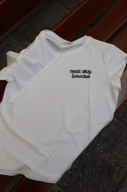 T-SHIRT SCRITTA