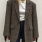 BLAZER CHECK FRANGE SUL RETRO