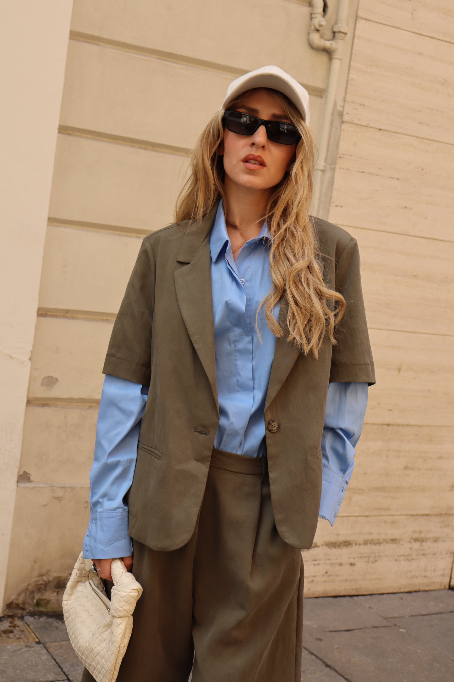 BLAZER MANICA CORTA
