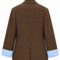 BLAZER CHECK CON CAMICIA MANICA