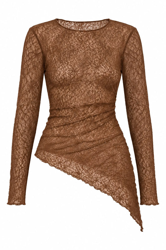 MAGLIA PIZZO ASIMMETRICO
