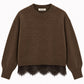 MAGLIONE CON PIZZO
