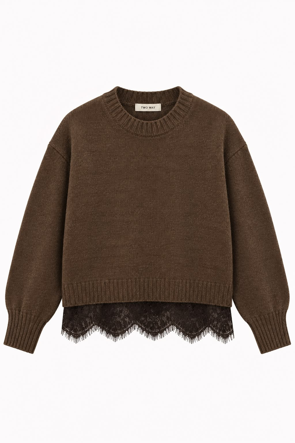 MAGLIONE CON PIZZO