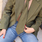 BLAZER OVER CON APPLICAZIONI E CRAVATTA