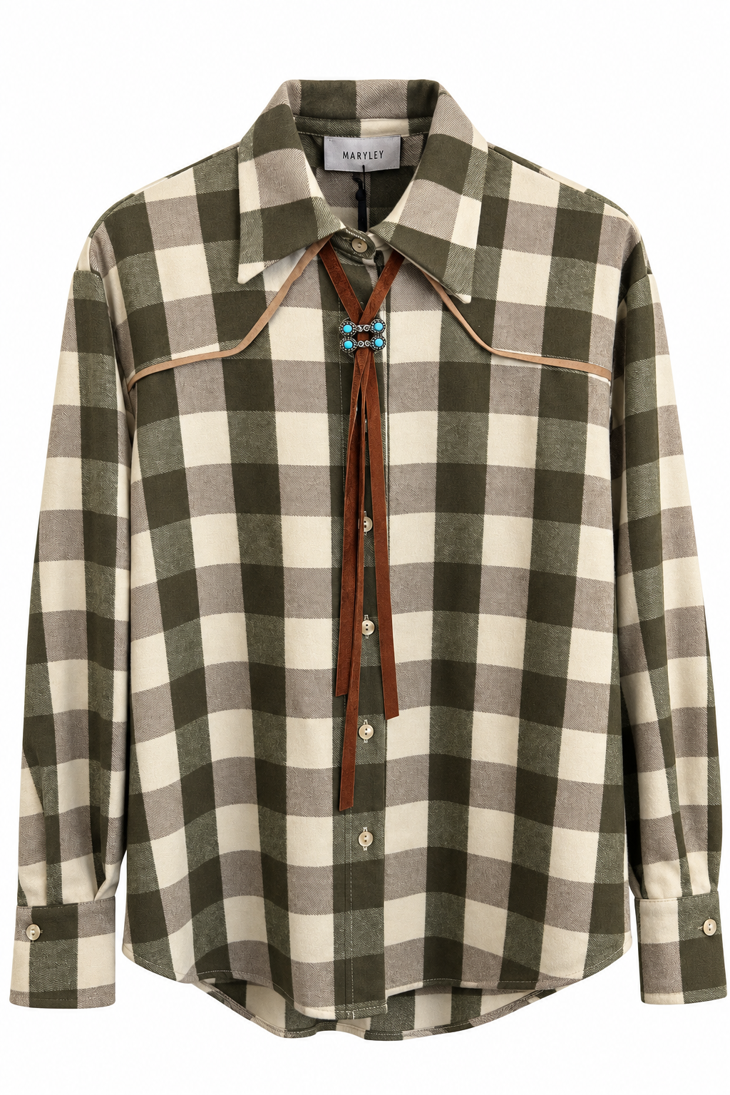 CAMICIA CHECK CON CHOCKER