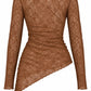 MAGLIA PIZZO ASIMMETRICO