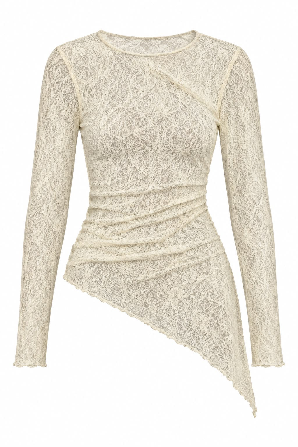 MAGLIA PIZZO ASIMMETRICO