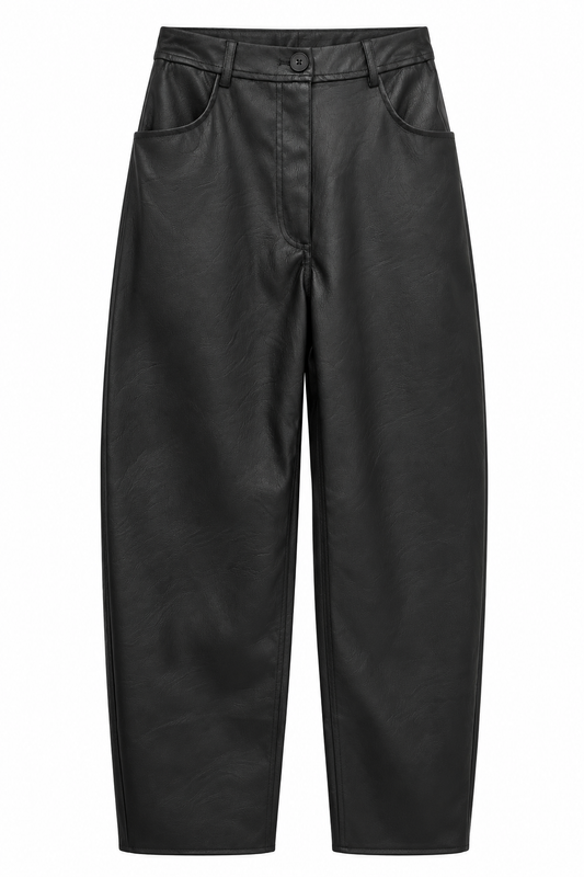 PANTALONE BARREL ECOPELLE