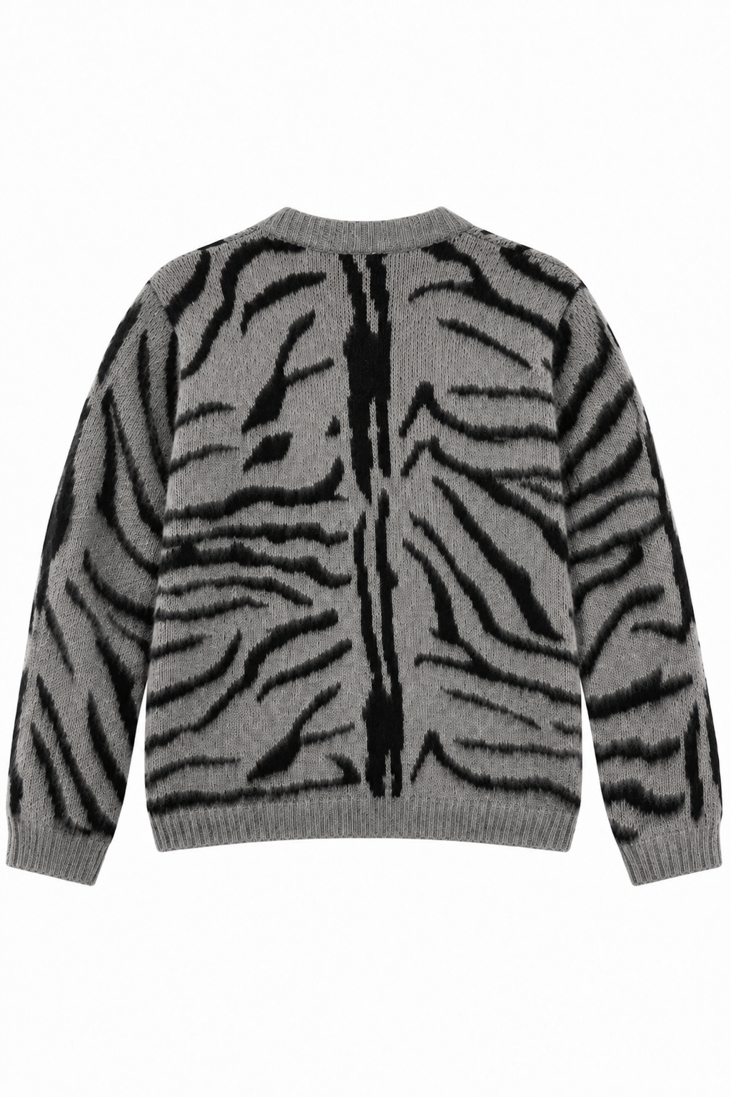 MAGLIONE ZEBRATO COLLO V