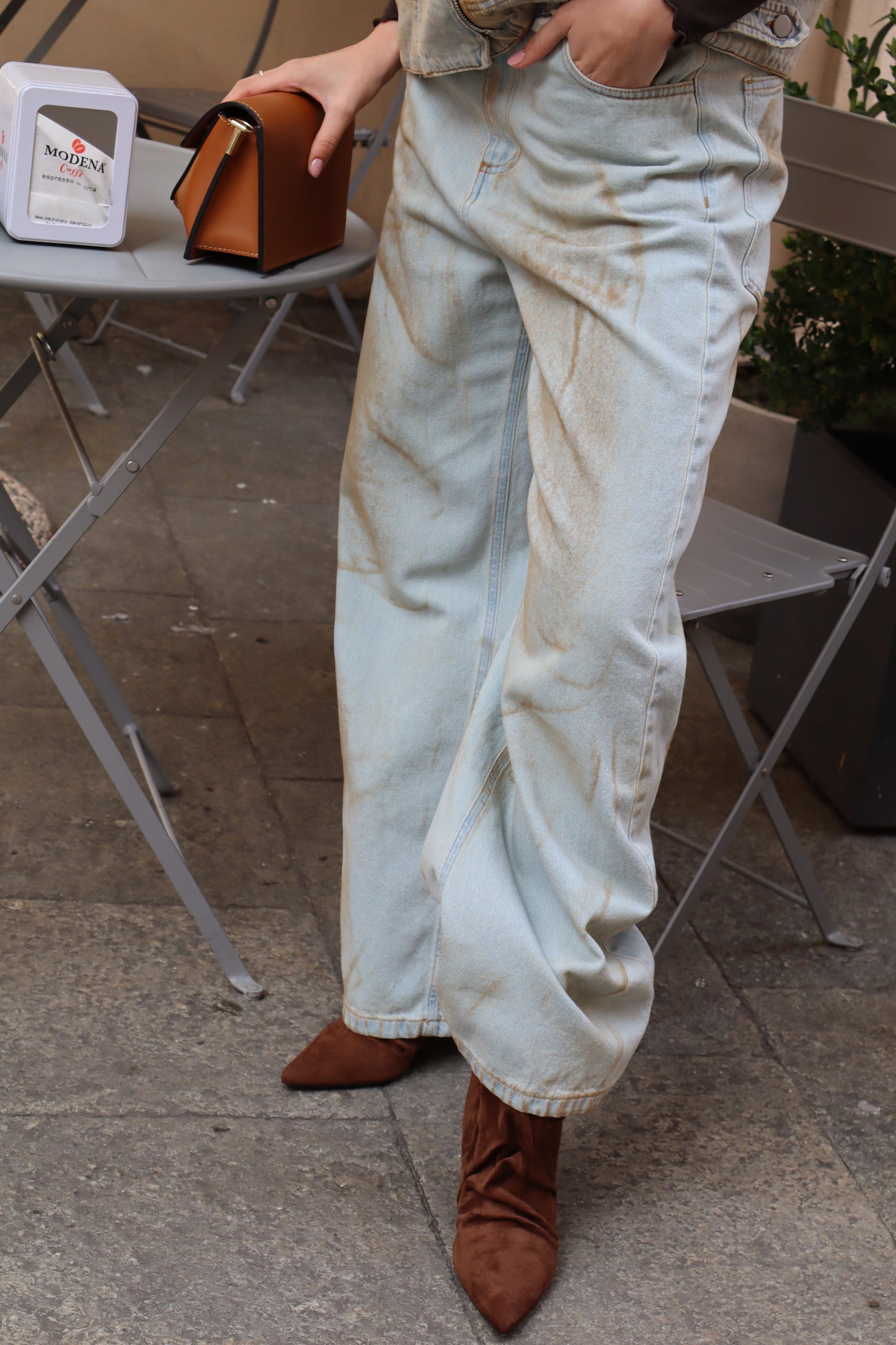 JEANS EFFETTO VINTAGE